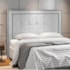 Cabeceira King Catania P04 195 cm Suede Cinza TCA 940 - Amarena Móveis