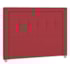 Cabeceira King Catania P04 195 cm Suede  Vermelho TCA 53 - Amarena Móveis