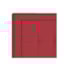 Cabeceira King Catania P04 195 cm Suede  Vermelho TCA 53 - Amarena Móveis
