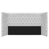 Cabeceira King Everest P02 195 cm para cama Box Corano Branco - Amarena Móveis