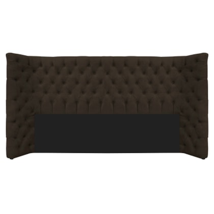 Cabeceira King Everest P02 195 cm para cama Box Corano Marrom - Amarena Móveis