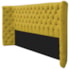 Cabeceira King Everest P02 195 cm para cama Box Suede Amarelo - Amarena Móveis