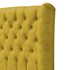 Cabeceira King Everest P02 195 cm para cama Box Suede Amarelo - Amarena Móveis