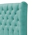 Cabeceira King Everest P02 195 cm para cama Box Suede Azul Tiffany - Amarena Móveis