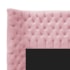 Cabeceira King Everest P02 195 cm para cama Box Suede Rosa Bebê - Amarena Móveis