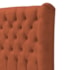 Cabeceira King Everest P02 195 cm para cama Box Suede Terracota - Amarena Móveis