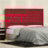 Cabeceira King Iasi P04 195 cm Suede  Vermelho TCA 53 - Amarena Móveis