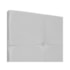 Cabeceira King Marseille P02 195 cm Corano Branco - Amarena Móveis