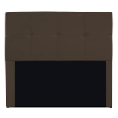 Cabeceira King Marseille P02 195 cm Suede Marrom - Amarena Móveis