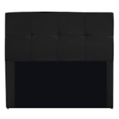 Cabeceira King Marseille P02 195 cm Suede Preto - Amarena Móveis
