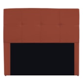 Cabeceira King Marseille P02 195 cm Suede Terracota - Amarena Móveis