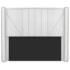 Cabeceira King Minsk P02 195 cm para cama Box Corano Branco - Amarena Móveis