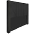 Cabeceira King Minsk P02 195 cm para cama Box Corano Preto - Amarena Móveis