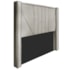 Cabeceira King Minsk P02 195 cm para cama Box Linho Bege - Amarena Móveis