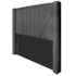 Cabeceira King Minsk P02 195 cm para cama Box Linho Cinza Escuro - Amarena Móveis