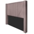 Cabeceira King Minsk P02 195 cm para cama Box Linho Rosê - Amarena Móveis