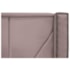Cabeceira King Minsk P02 195 cm para cama Box Linho Rosê - Amarena Móveis