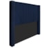 Cabeceira King Minsk P02 195 cm para cama Box Suede Azul Marinho - Amarena Móveis