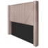 Cabeceira King Minsk P02 195 cm para cama Box Suede Rosê - Amarena Móveis