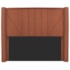 Cabeceira King Minsk P02 195 cm para cama Box Suede Terracota - Amarena Móveis