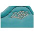 Cabeceira King Orlando P02 195 cm para cama Box Suede Azul Turquesa - Amarena Móveis