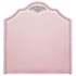 Cabeceira King Orlando P02 195 cm para cama Box Suede Rosa Bebê - Amarena Móveis