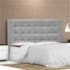 Cabeceira King  Pequim P04 195 cm Suede Cinza TCA 940 - Amarena Móveis
