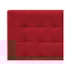 Cabeceira King  Pequim P04 195 cm Suede  Vermelho TCA 53 - Amarena Móveis