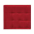 Cabeceira King  Pequim P04 195 cm Suede  Vermelho TCA 53 - Amarena Móveis