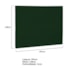 Cabeceira King  Porto P04 195 cm Suede Verde TCA 947 - Amarena Móveis