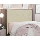 Cabeceira king serena SPZ 195cm veludo bege