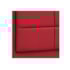 Cabeceira King  Tallin P04 195 cm Suede  Vermelho TCA 53 - Amarena Móveis