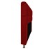 Cabeceira Lady Estofada com Strass 140 cm para Cama Box de Casal Suede Vermelho Quarto - AM Decor
