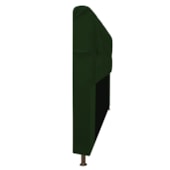 Cabeceira Lady Estofada com Strass 160 cm para Cama Box Queen Suede Verde Quarto - AM Decor
