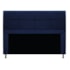 Cabeceira Munique 195 cm King Size Suede Azul Marinho AM Decor