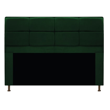 Cabeceira Munique 195 cm King Size Suede Verde AM Decor