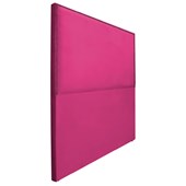 Cabeceira Queen Bali P02 160 cm para cama Box Suede Pink - Amarena Móveis