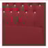 Cabeceira Queen Brescia P04 160 cm Suede  Vermelho TCA 53 - Amarena Móveis