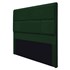Cabeceira Queen Brick P02 160 cm para cama Box Suede Verde - Amarena Móveis