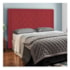 Cabeceira Queen Estocolmo P04 160 cm Suede  Vermelho TCA 53 - Amarena Móveis