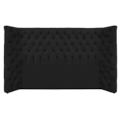 Cabeceira Queen Everest P02 160 cm para cama Box Corano Preto - Amarena Móveis