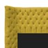 Cabeceira Queen Everest P02 160 cm para cama Box Suede Amarelo - Amarena Móveis
