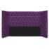 Cabeceira Queen Everest P02 160 cm para cama Box Suede Roxo - Amarena Móveis