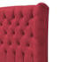 Cabeceira Queen Everest P02 160 cm para cama Box Suede Vermelho - Amarena Móveis