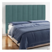 Cabeceira Queen Hannover P04 160 cm Suede Turquesa TCA 946 - Amarena Móveis