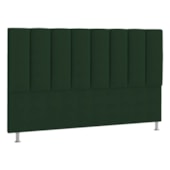 Cabeceira Queen Hannover P04 160 cm Suede Verde TCA 947 - Amarena Móveis