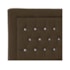 Cabeceira Queen Iasi P04 160 cm Suede Marrom TCA 942 - Amarena Móveis