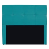 Cabeceira Queen Marseille P02 160 cm Suede Azul Turquesa - Amarena Móveis