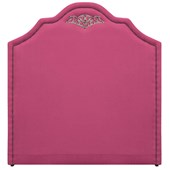Cabeceira Queen Orlando P02 160 cm para cama Box Corano Pink - Amarena Móveis