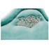 Cabeceira Queen Orlando P02 160 cm para cama Box Suede Azul Tiffany - Amarena Móveis